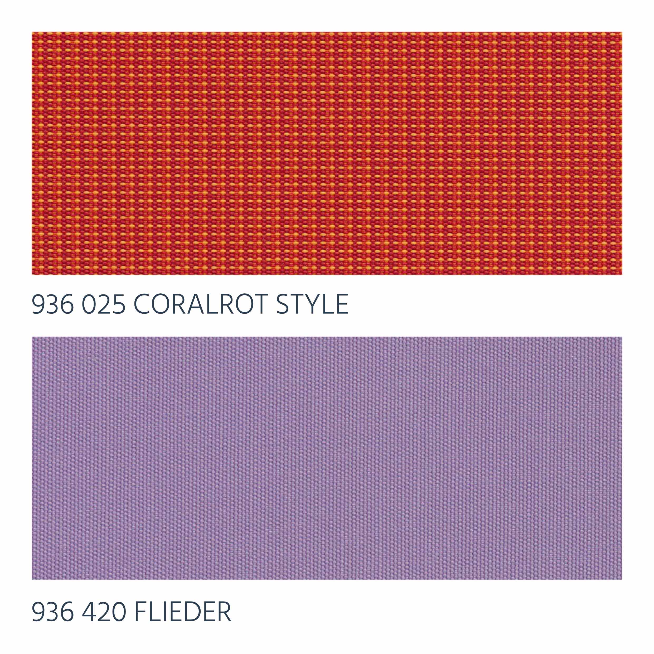 Coralrot Style & Flieder